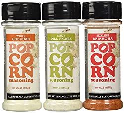 Dill Pickle Popcorn Seasoning, Dill Pickle Popcorn, Sriracha Popcorn, Pickle Popcorn, Kettle Corn Popcorn, Buttery Corn, Popcorn Recipes Easy, Easy Popcorn, White Cheddar Popcorn