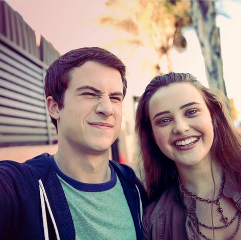 Clay Jensen and Hannah Baker (Dylan Minnette and Katherine Langford) 13 Reasons Why Fanart, Justin 13 Reasons Why, Clay And Hannah, Simon Spier, Kristina Romanova, Alex Standall, 13 Reasons Why Netflix, Hannah Baker, Justin Foley