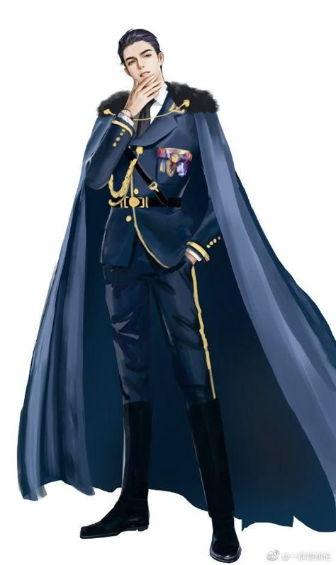 Anime Military, Fashion Design Drawings, Fantasy Clothing, Handsome Anime Guys, Character Outfits, Handsome Anime, Character Portraits, Anime Outfits, Military Fashion