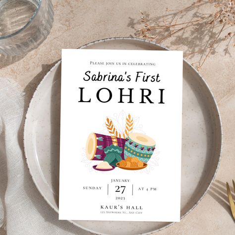 Lohri Invitation | Lohri Celebration | Editable DIY | Digital Download | Instant Download https://etsy.me/3vzfbp0 #lohri #lohricard #lohriinvitation #lohriinvite #punjabi #punjabicard #indiancard #indianinvite #sukhmanisahib Lohri Invitation Cards Templates, Lohri Invitation Cards, Lohri Hampers, Lohri Celebration, App Website, Invitation Diy, Invitations Diy, Diy Invitations, Wedding Templates