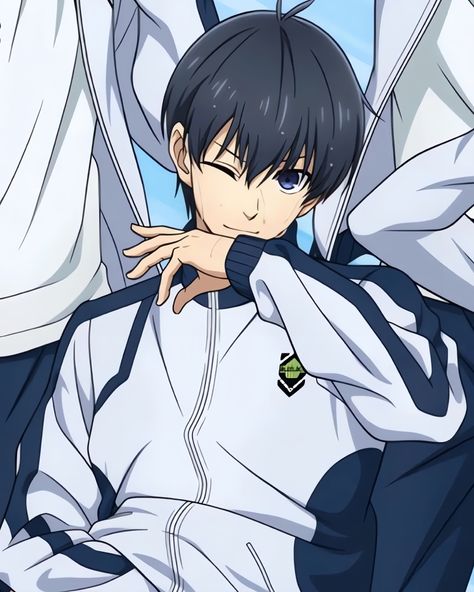 Isagi X All, Blue Lock Official Art, Isagi Harem, Mai Waifu, Yoichi Isagi, Blue Lovk, Lock Icon, Blue Anime, Sports Anime