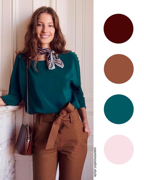 Autumn Color Palette Fashion, Seasonal Palette, Autumn Palette, Colour Combinations Fashion, Color Combos Outfit, Mode Zara, Color Blocking Outfits, Color Combinations For Clothes, Deep Autumn