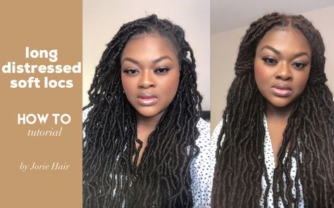 Extended Locs, Long Soft Locs, Distressed Soft Locs, Black Hairstyles Crochet, Faux Locs Styles, Crochet Locs, Crochet Faux Locs, Boho Locs, Individual Braids