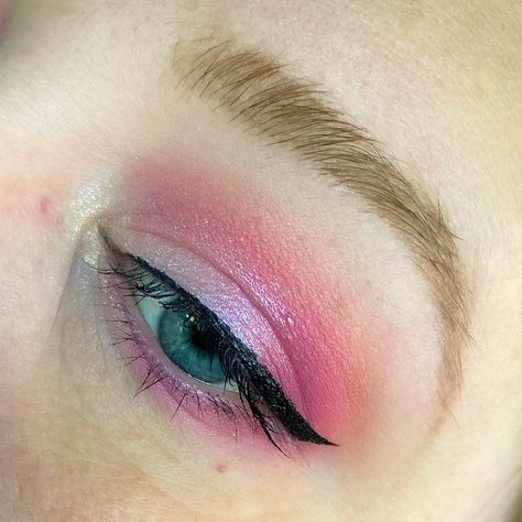 Done using the colourpop cosmetics sailor moon palette Sailor Moon Palette, Pink Eye Look, Moon Palette, Pink Eye, Colourpop Cosmetics, Eye Look, Pink Eyes, Soft Pink, Sailor Moon