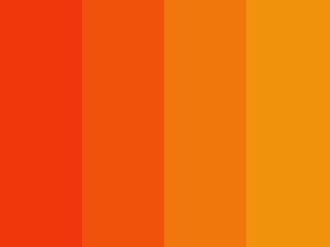 Shades Of Orange Colour Palettes, Shades Of Orange Color, Orange Colour Palette, Different Shades Of Orange, Orange Color Shades, Shade Of Orange, Orange Color Palette, Orange Palette, Orange Shades