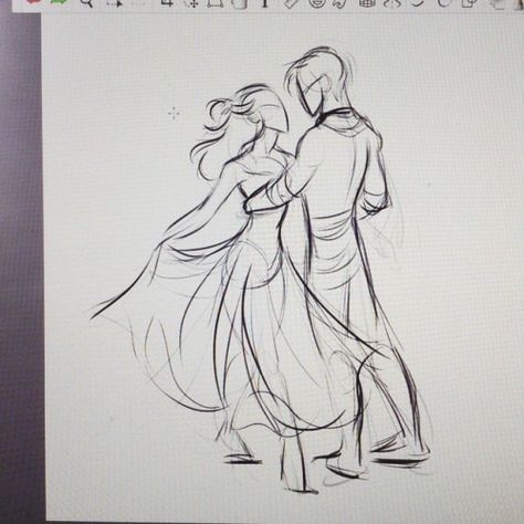 Sketching in @autodesksketchbook • • #drawing #sketch #autodesksketchbook #sketchbookpro #digitalart #digitalsketch #art #couple #dance #dancing #characterdesign #gesturedrawing Dancing Drawing, Desen Realist, Dancing Drawings, Výtvarné Reference, Desen Anime, Drawing Drawing, 인물 드로잉, Gesture Drawing, Poses References