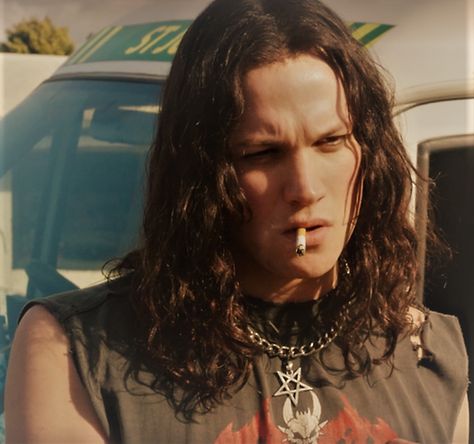 Zakk Deathgasm Pfp, Brodie Deathgasm, Deathgasm Brodie, Metalhead Guy Aesthetic, Zakk Deathgasm, Metalhead Guy, Metal Boy, James Blake, Peter Steele