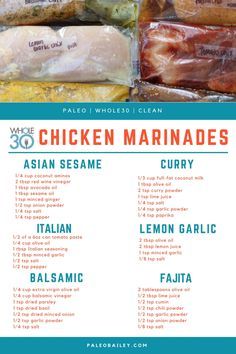 Whole Chicken Marinade, Resep Diet Sehat, Whole30 Chicken, Chicken Marinade Recipes, Resep Salad, Resep Diet, Chicken Marinade, Makanan Diet, Marinade Recipes