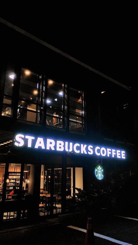 Starbucks Coffee, At Night, Broadway Show Signs, Broadway Shows, Broadway, Coffee, Quick Saves