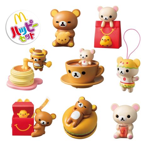 Mcdonalds Hello Kitty Toys, Mcdonalds Toys, Kawaii Toys, Happy Meal Mcdonalds, Small Toys, Modelos 3d, Happy Meal Toys, Happy Meal, Cute Little Things