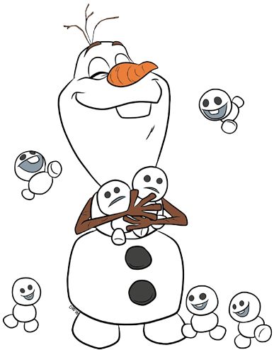 Cute Olaf Drawings, Frozen Olaf Drawing, Olaf Drawing Cute, Olaf Tattoo Ideas, Olaf Illustration, Snowgies Frozen, Olaf Clipart, Olaf Tattoo, Olaf Painting