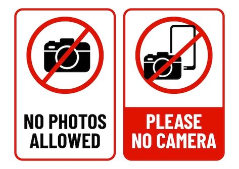 No camera or video allowed print ready s... | Premium Vector #Freepik #vector #no #no-camera #no-phone #prohibition-sign No Camera Sign, Character Pictures, Cartoon Character Pictures, Psd Icon, Video Camera, Image Hd, Cartoon Character, Premium Vector, Graphic Resources