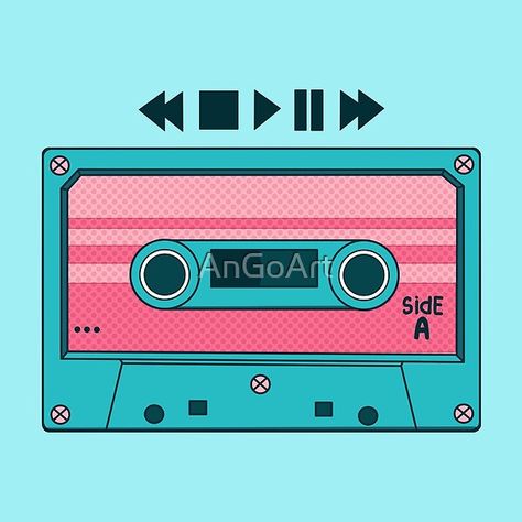 Cassette Tapes Aesthetic Vintage, Cassette Tapes Aesthetic Drawing, Tapes Aesthetic Cassette, Music Cassette Aesthetic, 90s Cassette Tapes Aesthetic, Cartoon Cassette Tapes, Cassette Tape Art, Filters For Pictures, Phone Logo