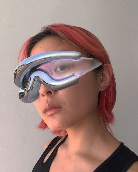 Futuristic Glasses, Creative Technology, Funky Glasses, Kei Visual, Stylish Glasses, Futuristic Fashion, Trend Report, Bubble Glass, Eyewear Design