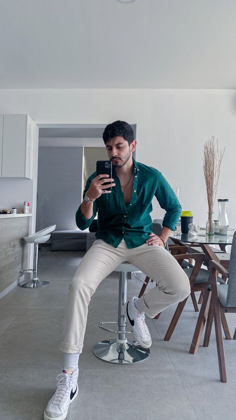 Sundays Best Outfits Men, Biege Outfits, Style Outfits Men, Mens Smart Casual Outfits, Men's Dress Shirts, Classy Outfits Men, Mens Summer Outfits, Indian Men Fashion, Look Formal