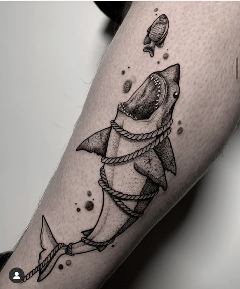 Gothic Shark Tattoo, Scary Shark Tattoo, Shark Tattoo On Arm, Shark Leg Tattoo, Tiger Shark Tattoo, White Shark Tattoo, Sharks Tattoo, Great White Shark Tattoo, Shark Tattoo Design