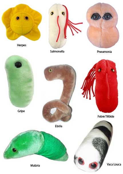 Giant Microbes, Bad Teeth, Ken Doll, Cute Stuffed Animals, True Self, Cute Plush, Funny Laugh, Atom, Stuffed Animals