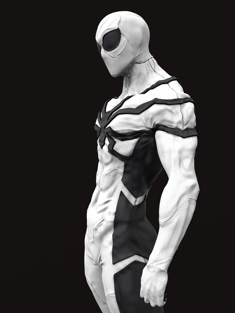 ArtStation - Spiderman Future foundation costume, Stivens trujillo Sanchez Future Foundation Spiderman, Black Spider Man, Future Foundation, Spiderman Suits, Spiderman Artwork, Marvel Cosplay, Superhero Wallpaper, Black Spider, Marvel Vs