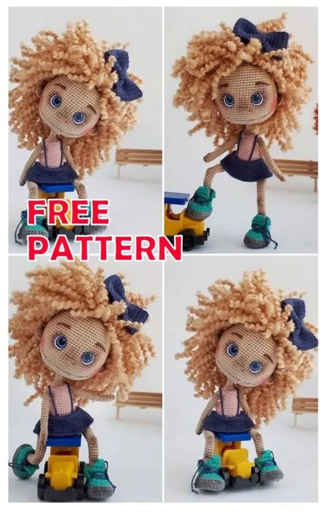 Amigurumi doll pattern