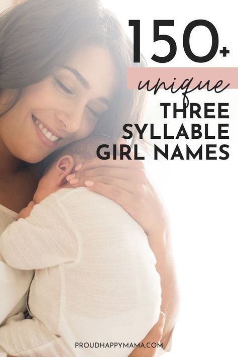 3 Syllable Names, Three Syllable Girl Names, 2 Syllable Girl Names, Girl Names With J, Two Syllable Girl Names, Trendy Girl Names, One Syllable Girl Names, Elegant Girl Names