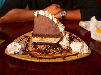 I understand why they did it but Red Robin removing peanut butter from their mud pie is incomparably LAME. Red Robin Mile High Mud Pie Recipe, Mud Pie Recipe, Favorite Dessert, Red Robin, Sweet Food, Mile High, Mud Pie, Pie Recipe, Favorite Desserts