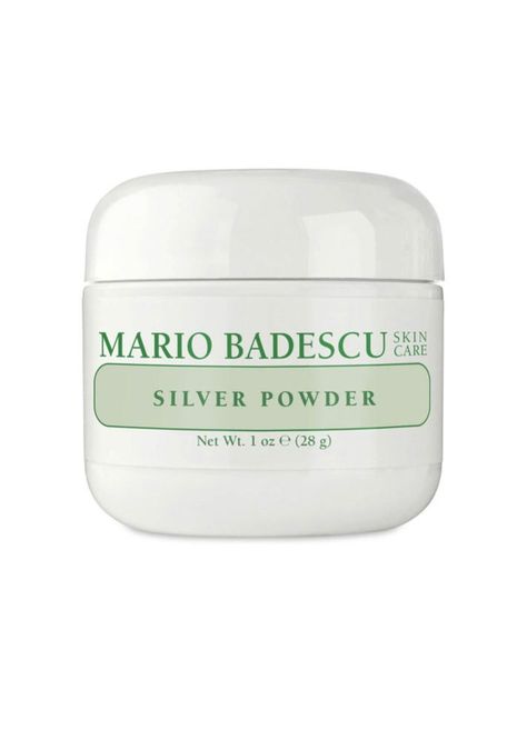 Mario Badescu Silver Powder, Treating Cystic Acne, How To Grow Eyebrows, Mario Badescu Skin Care, Anti Aging Oils, Metallic Eyeshadow, Pigment Eyeshadow, Mario Badescu, Best Anti Aging