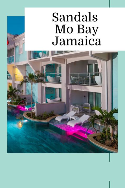 A TRUE BEACHFRONT RESORT IN MONTEGO BAY WHERE THE PARTY NEVER STOPS The first-ever Sandals all-inclusive resort, Sandals Montego Bay, now has even more ways to enjoy luxury while reveling in the spirit of romance and fun on Jamaica’s coastline. Sandals Montego Bay Jamaica, Sandals All Inclusive Resorts, Resort Sandals, Sandals Jamaica, Sandals South Coast, Sandals Montego Bay, Jamaica Resorts, Best All Inclusive Resorts, Montego Bay Jamaica