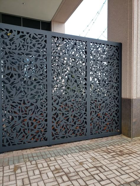 Boundary Wall Grill Design, Gray Color Palette Living Room, Cnc Jali Design For Main Gate, Iron Cnc Gate Design, Expanded Metal Gate Design, Ms Cnc Gate Design, Decorative Screens Outdoor, Decorative Metal Screen, Home Gate Design