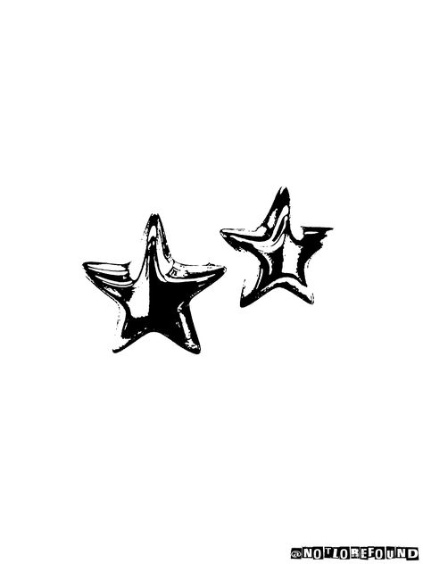 Stars Tattoo, Star Tattoo, Tattoo Desings, Trash Polka, Black Ink Tattoos, Sublimation Prints, Flash Art, Star Tattoos, Chrome Hearts