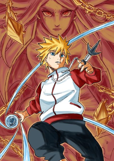 Kubo And The Two Strings, Naruto Gaiden, Minato Namikaze, Arte Ninja, Naruto Minato, Ninja Art, Naruto Oc Characters, Kushina Uzumaki, Uzumaki Boruto