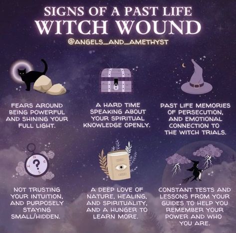 Signs Of A Witch, Born A Witch, Grimoire Notes, Witch Wound, Psychic Empath, Shadow Work Spiritual, Witch Balls, Past Life Memories, Pagan Magic