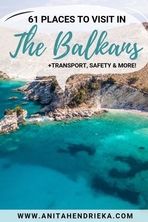 Balkan Travel, Balkans Travel, Eastern Europe Travel, The Balkans, Countries To Visit, Voyage Europe, Text Overlay, Europe Travel Guide, Europe Travel Destinations