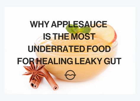 Food For Healing, Heal Leaky Gut Naturally, Healing Leaky Gut, Organic Olivia, Stewed Apples, Heal Leaky Gut, Fermented Vegetables, Gut Bacteria, Leaky Gut