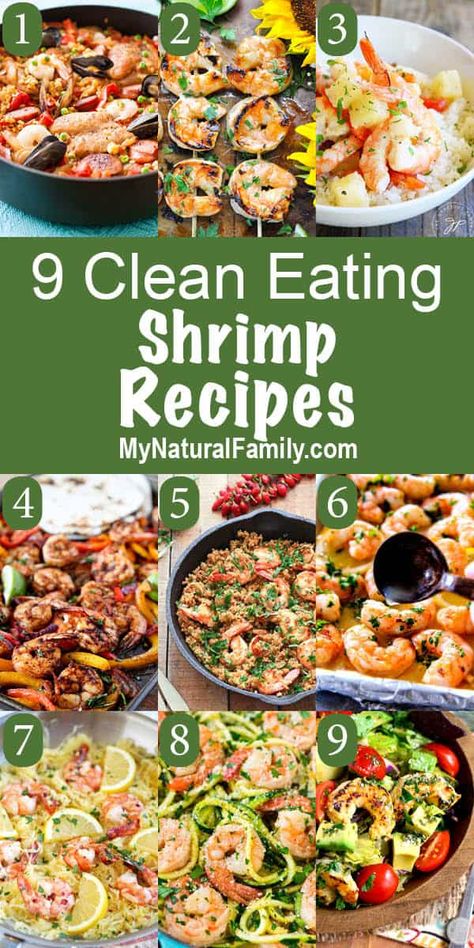 Healthy Recipes Clean Eating, Clean Eating Shrimp, Recipes Clean Eating, Easy Healthy Meal, Pescatarian Diet, Clean Dinners, Shrimp Recipes Healthy, Healthy Recipes Clean, Clean Eating Recipes For Dinner