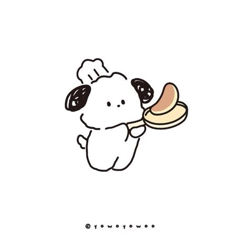 Logo Design Set, 강아지 그림, Cute Doodle, Bakery Logo Design, Little Doodles, Cute Doodles Drawings, Cute Doodle Art, Mini Drawings, Cute Little Drawings