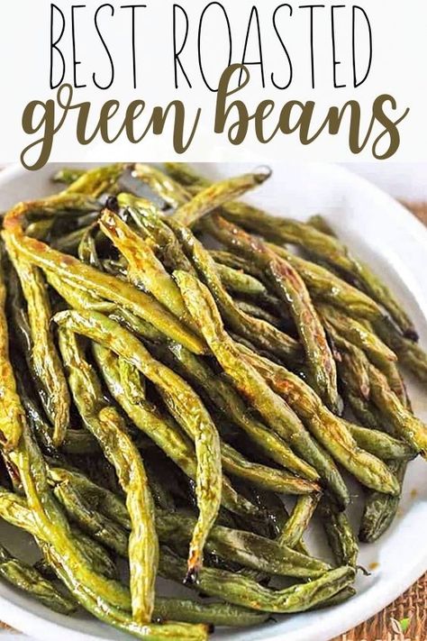 Baked Green Beans, Clean Meals, Bean Snacks, Health Drinks, Roasted Green Beans, High In Fiber, Eat Your Heart Out, Green Bean Recipes, Health Drink