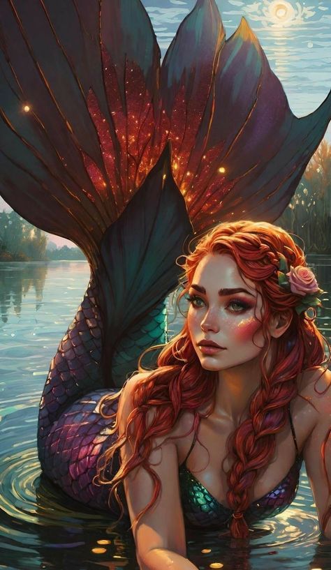 Siren Woman, Mermaid Quotes, Mermaid Photography, Pretty Mermaids, Mermaid Artwork, Fantasy Mermaids, Siren Mermaid, Mermaid Painting, Mermaid Pictures