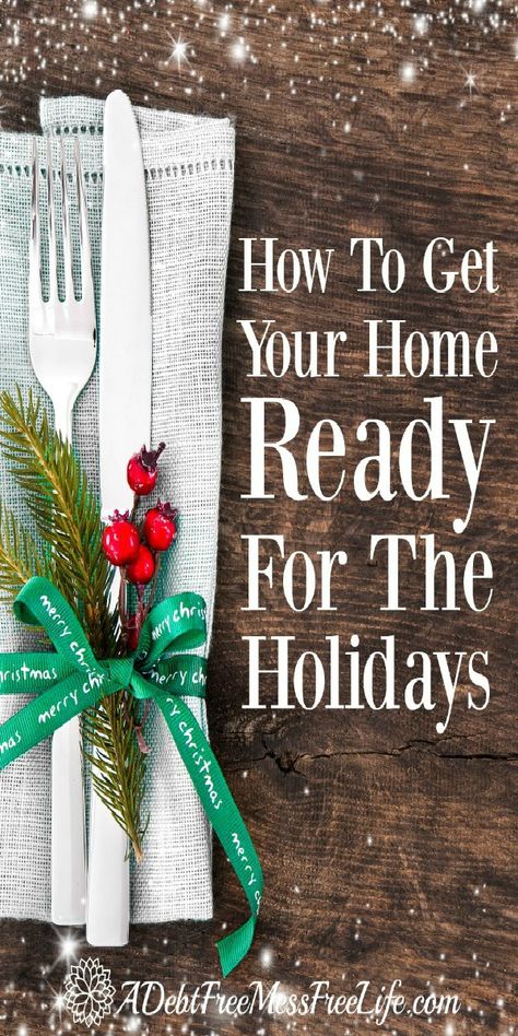 It's time to start thinking about readying your home for the holidays. My how to guide will walk you through the step by step process for getting your home ready for the holidays. | Cleaning | Organizing | Tips | Schedules | Checklist Deep Clean Checklist, Clean Checklist, Daily Cleaning Routine, Holiday Cleaning, Routine Tips, Deep Cleaning Tips, Christmas Planning, Christmas On A Budget, Daily Cleaning