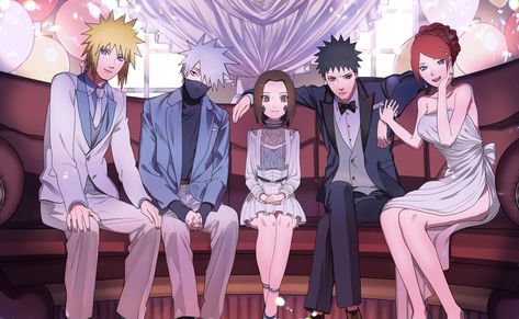 Sa on Twitter: "✨💎✨… " Team Minato, Rin Nohara, Naruto Shippudden, Naruto Teams, Kushina Uzumaki, Kakashi Sensei, Naruto Boruto, Naruto Shippuden Characters, Naruto Ship