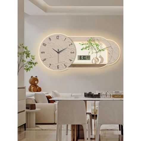 Modern wall clock living room dining room decorative painting perpetual calendar electronic clock new watch wall clock painting Link 👇👇👇👇��👇👇👇 https://s.click.aliexpress.com/e/_Eu8cOpH Modern Wall Clocks Living Rooms, Watch Wall Clock, Wall Clock Painting, Watch Wall, Wall Clock Living Room, T Shirt Hacks, Clock Painting, Wall Clocks Living Room, Shirt Hacks