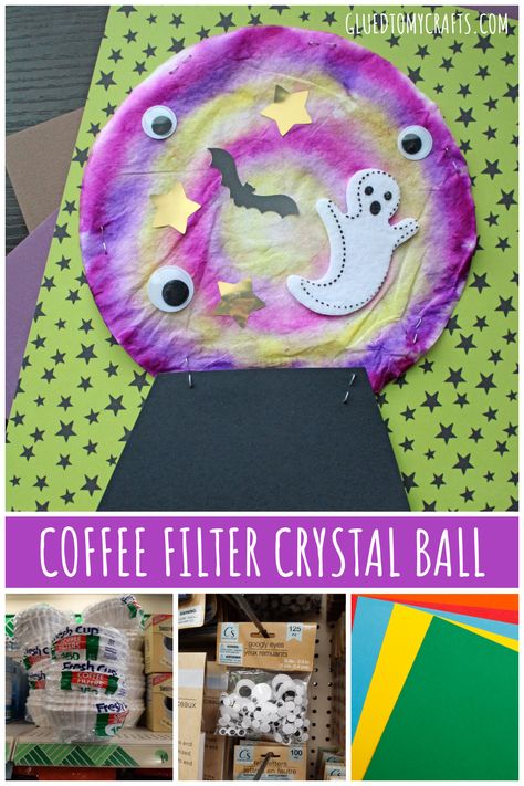 Witches Brew Craft For Kids, Halloween Coffee Filter Crafts For Kids, Cauldron Art For Kids, Cauldron Craft For Kids, Harry Potter Activities For Kids, Cauldron Craft, Ece Activities, Activity For Family, Ball Craft