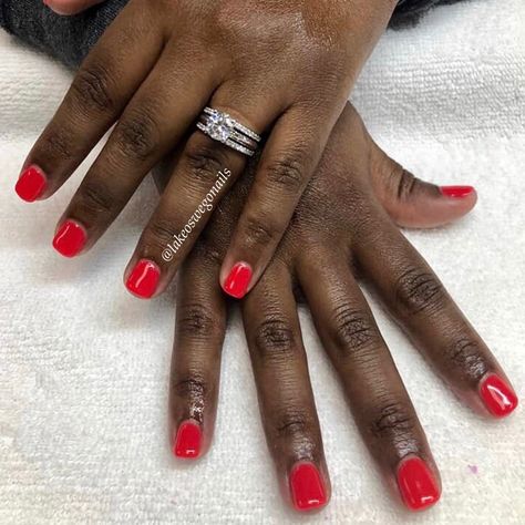 dip powder Red Nails Dip, Nails Dip, Red Nail, Dip Powder, Red Nails, Natural Hair, Dip, Natural Hair Styles, Manicure