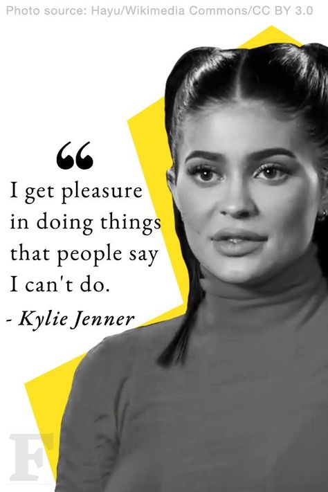 Kylie Jenner Quotes, Kardashian Quotes, Celebrity Quotes, Kylie J, Bad Girl Quotes, Hard Quotes, Ambitious Women, Babe Quotes, Senior Quotes