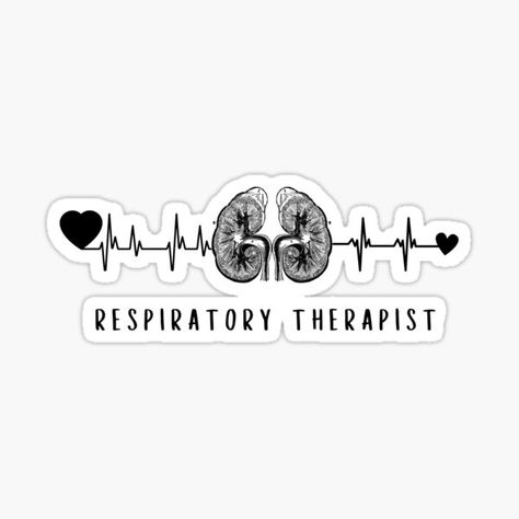 Pulmonology, Respiratory Therapy, Shirt Sticker, Respiratory Therapist, Respiratory, Quick Saves