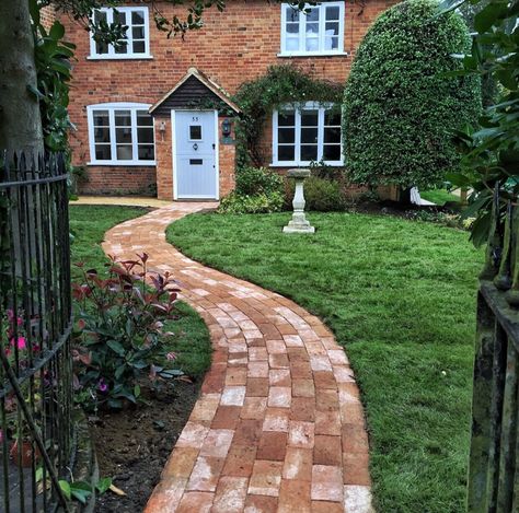 A 200-Hundred-Year Old Cottage Renovation - Naomi Stuart's Real Home Tour Old Cottage Renovation, Crazy Paving, Cottage Renovation, Cottage Grove, Hobbit House, Old Cottage, Listed Building, Farmhouse Exterior, Cottage Design