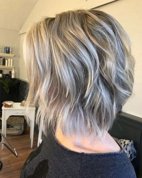 The choppy bob: 30 refreshing ways to rock the look | All Things Hair UK Choppy Layered Bob Hairstyles, Asymmetrical Bob Haircuts, Choppy Bob Haircuts, Wavy Bob Hairstyles, Medium Bob Hairstyles, Choppy Bob, Choppy Bob Hairstyles, Layered Bob Hairstyles, Choppy Hair