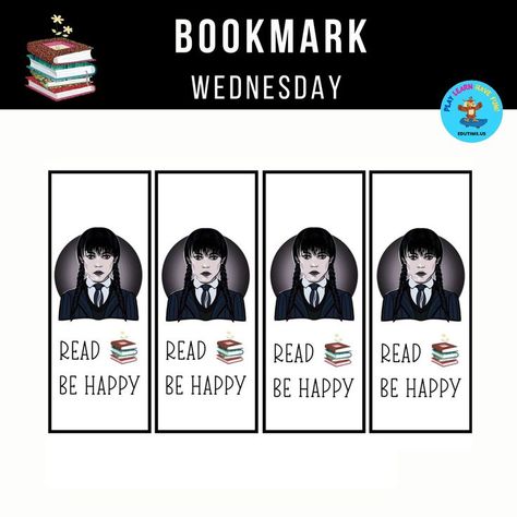 Corner Bookmarks, Wednesday Addams, Laminate, Read More, Reading, Handmade Gifts, Clothes