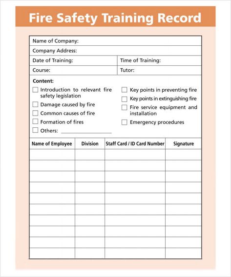 Image result for fire drill log template Event Planning Checklist Templates, Fire Safety Training, Inspection Checklist, Training Certificate, Event Planning Checklist, Fire Drill, Business Checklist, Employee Training, Train Activities