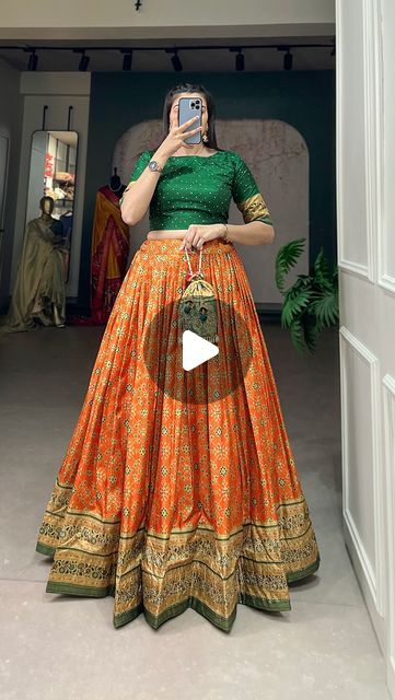 Priyanka Naidu on Instagram: "*🌷Co-ord Set Lehenga🌷*

@nicikatrendz_online_store 

Price-2100 freeship…..⭐️⭐️⭐️

Make a statement in this exquisite co-ord set lehenga crafted from ikkat patola, where every thread tells a story of tradition and beauty.

*Lehenga(Stitched)*
Lehenga Fabric : Dola Silk
Lehenga Work : Foil Print and Embellish Stone work
Lehenga Waist : SUPPORTED UP TO 42
Lehenga Closer : Drawstring 
Stitching : Stitched With Canvas
Length : 41
Flair : 4.5 Meter
Inner : Micro Cotton

*Blouse(Stitched)*
Blouse fabric : Dola Silk
Blouse Work : Foil Print Embellish With Stone work
Blouse Size : Fully Stitched Size is 38 there Extra Margin So Customer Can Adjust from 36” to 42” 
Blouse Length : 15”
Sleeve Length : 11”

*Package Contain* : Lehenga, Blouse

Weight : 1 kg" Panelled Lehenga, Festive Multicolor Cutdana Lehenga, Kali Pattern Lehenga, Lehenga Kali Khaka, Foil Print Lehenga, Stone Work Blouse, Silk Lehenga, Co Ord Set, Stone Work