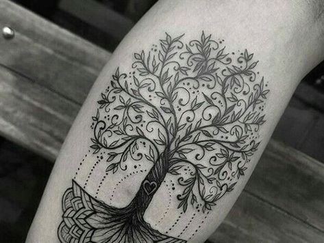 Tree Tattoo Arm, Botanical Tattoos, Roots Tattoo, Lucky Tattoo, Left Arm Tattoos, Arm Tats, Tattoos For Women Half Sleeve, Fantasy Tattoos, Tree Tattoo Designs